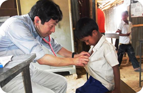 バングラデシュ　学校保健プロジェクト
