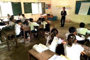 対象予定の小学校 授業風景